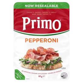Primo Hot Pepperoni 80g
