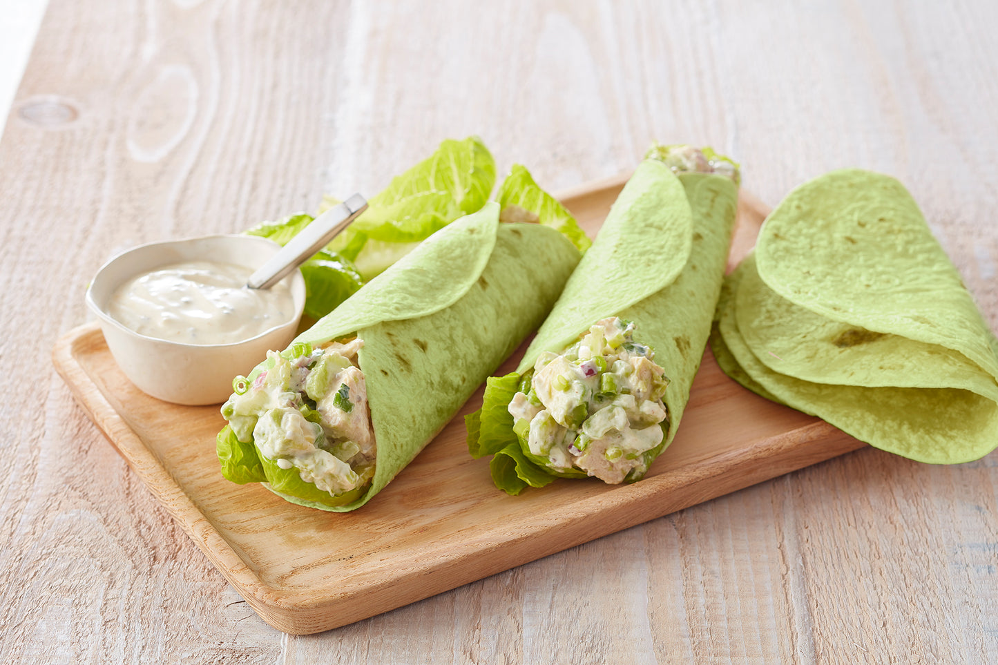 Mission 12" Spinach Flour Tortilla (12)