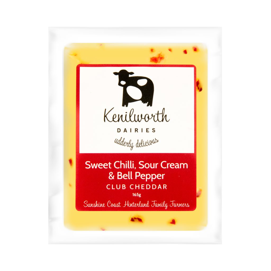 Kenilworth Sweet Chilli Sour Cream & Bell Peppers Club 165gm