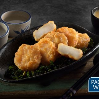 Pacific West Tempura Scallops 1kg
