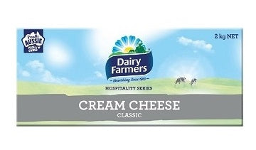 Dairy Farmers Cream Cheese 2kg