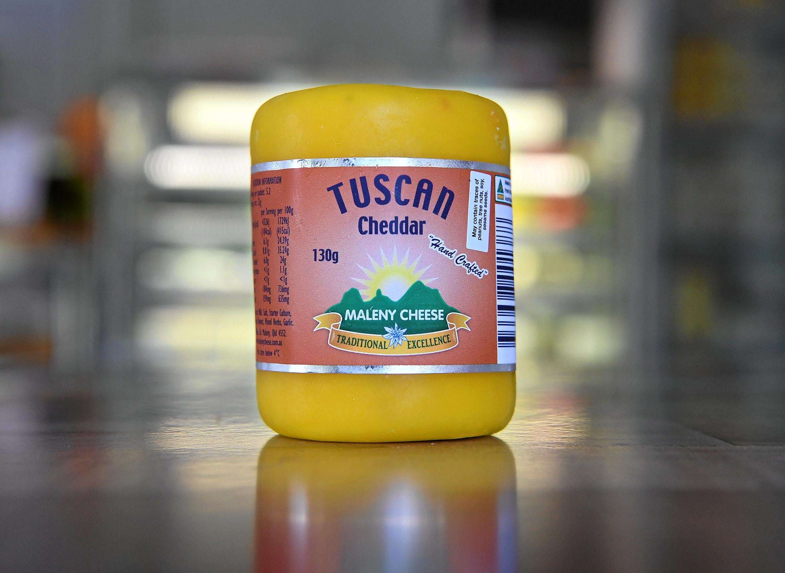 Maleny Tuscan Cheddar  130g
