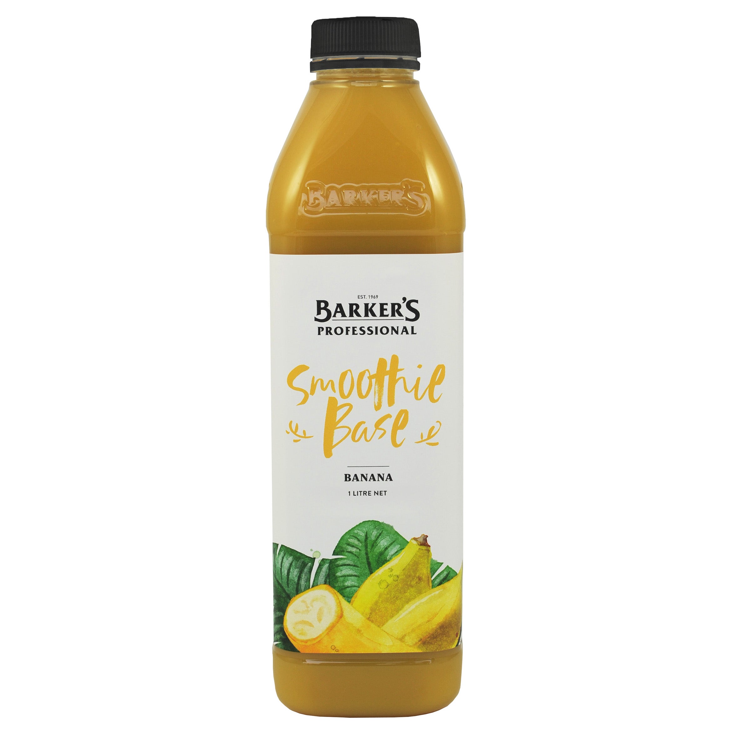 Barker's Banana Smoothie Base 1L