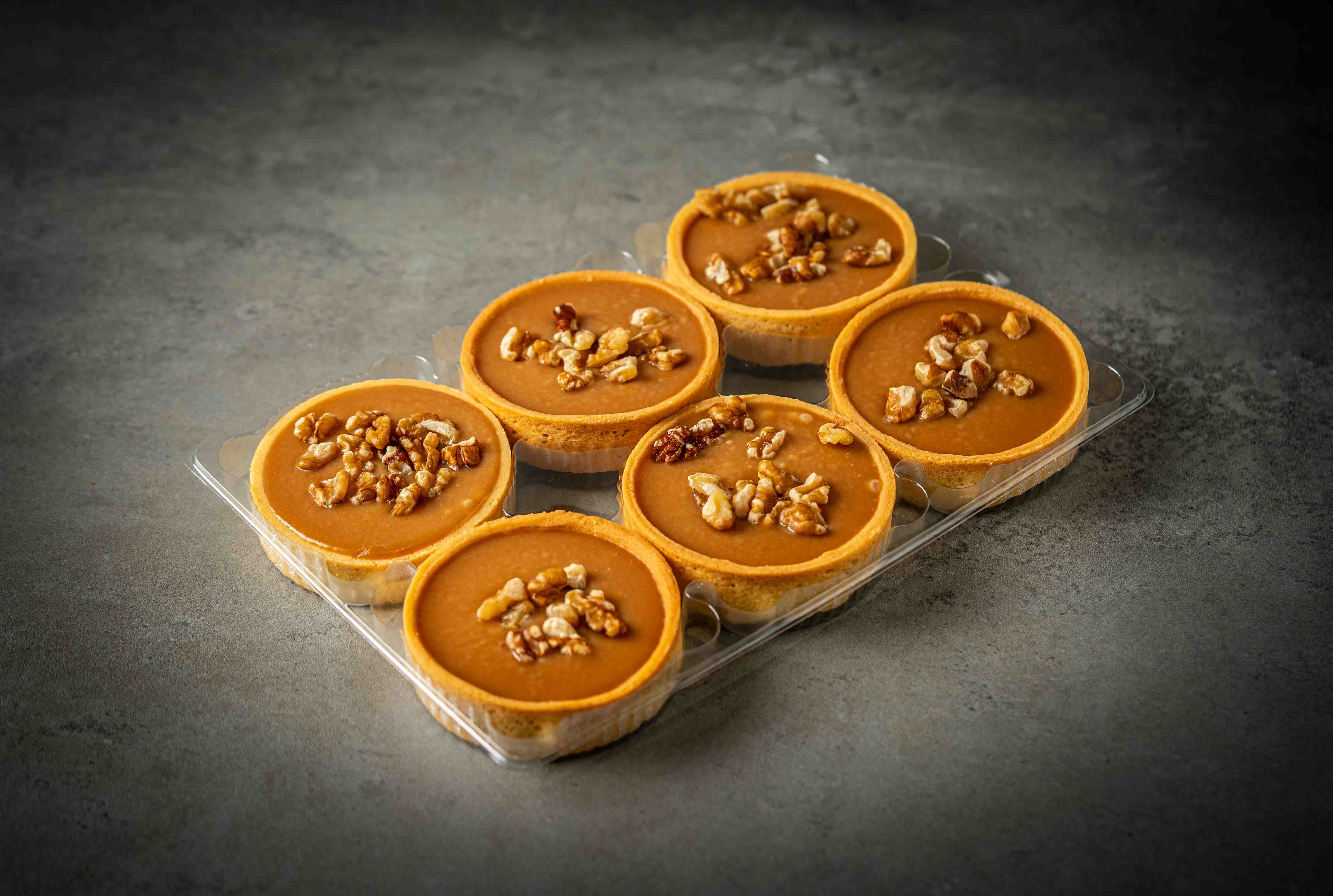 Looma's Caramel Walnut Tart 8cm x 6