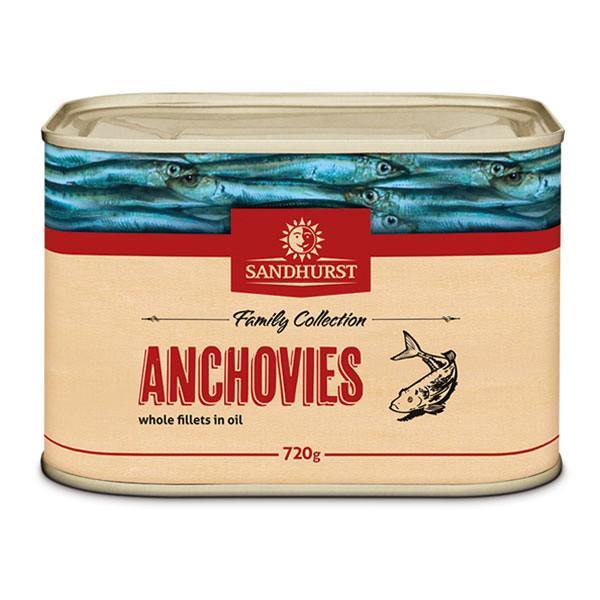 Sandhurst Anchovie Fillets 720g