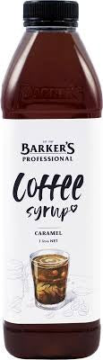 Barker's Caramel Coffee Syrup 1L