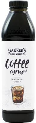Barker's Chai Coffee Syrup 1L