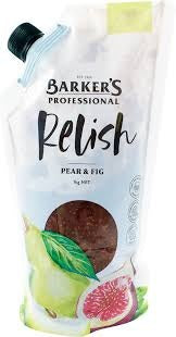 Barker's Pear & Fig Relish 1kg