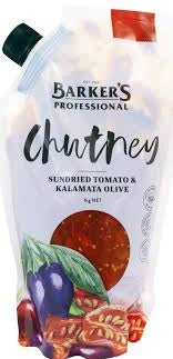 Barker's Sundried Tom & Kala Olive Chutney 1kg