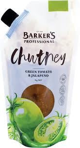 Barkers Green Tomato and Jalapeno Chutney 1kg