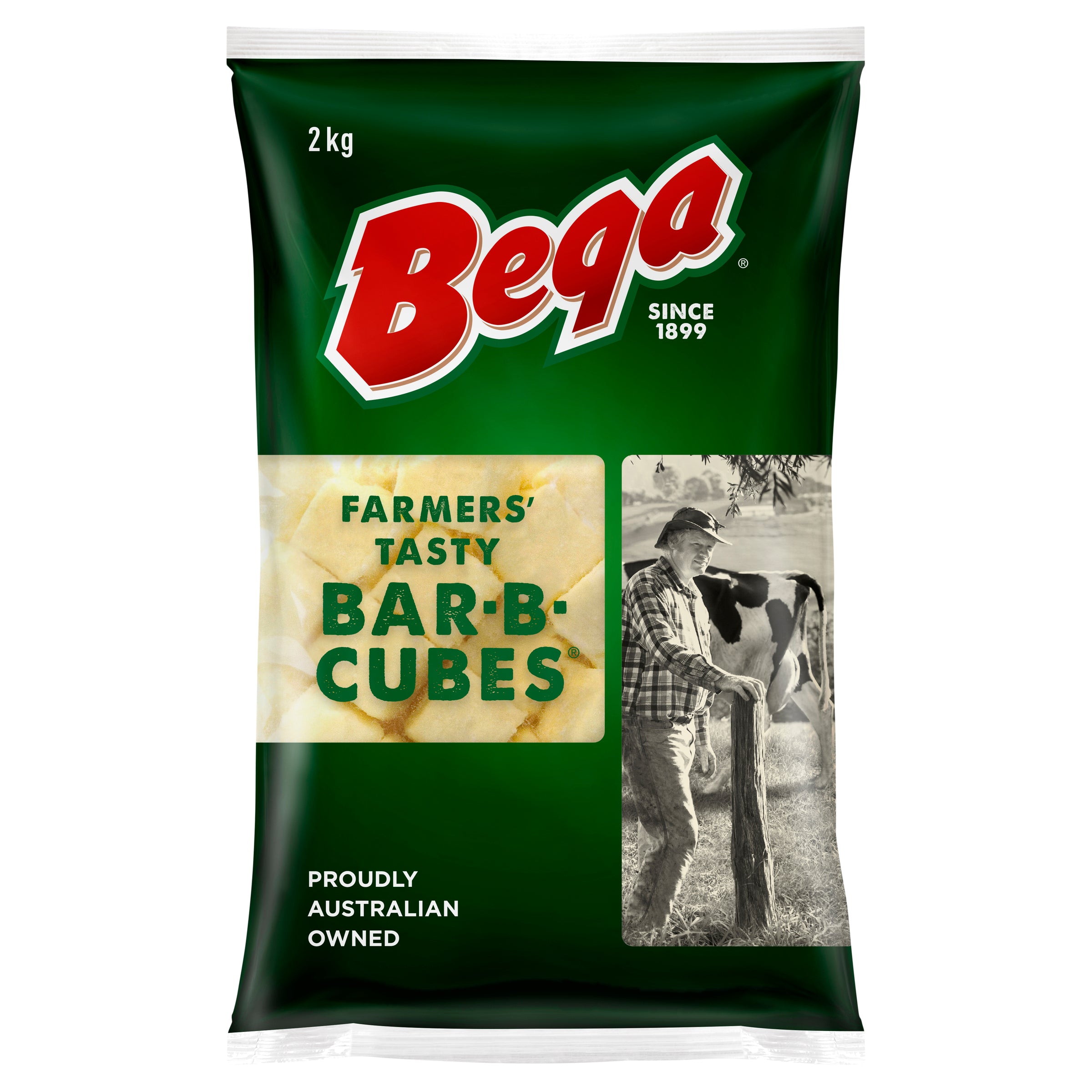 Bega Cheese Tasty Bar-B-Cubes 2kg