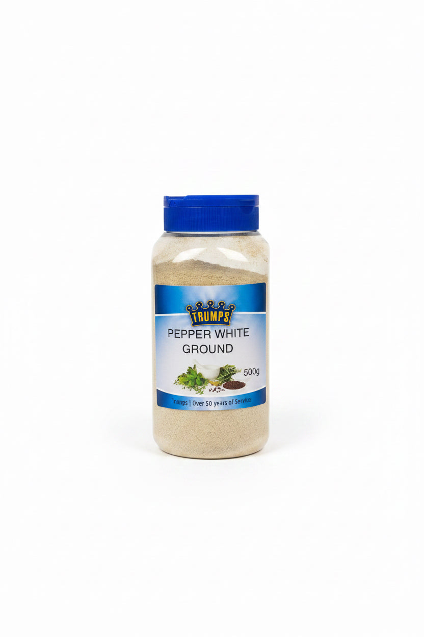 Trumps Ground White Pepper 500g