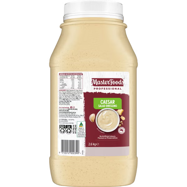 Masterfoods Caesar Dressing 2.6kg