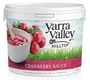 Yarra Valley Hilltop Sauce Cranberry 2.25Kg