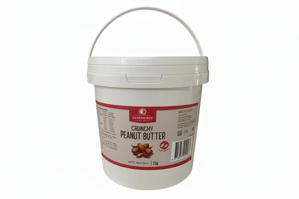 Sandhurst Crunchy Peanut Butter 2kg