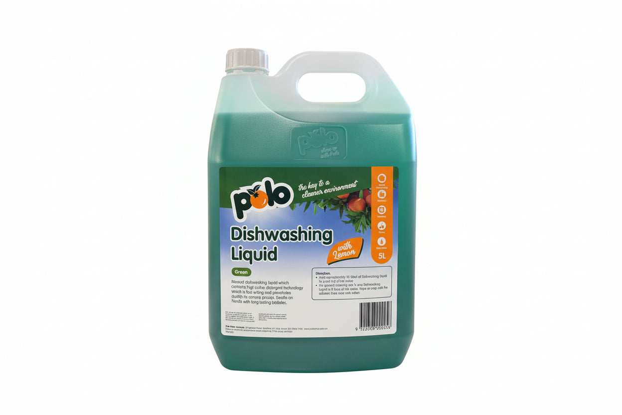 Polo Dishwashing Liquid Green 5L