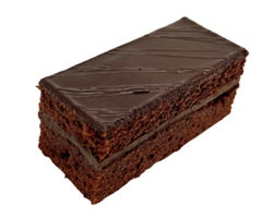Double Stacked Chocolate Slice (10 Portions)