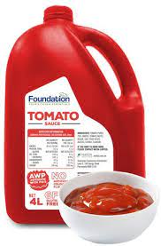 Foundation Tomato Sauce 4lt
