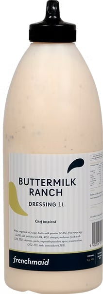 French Maid Buttermilk Ranch Dressing 1L