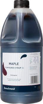 French Maid Maple Flavoured Syrup 2L