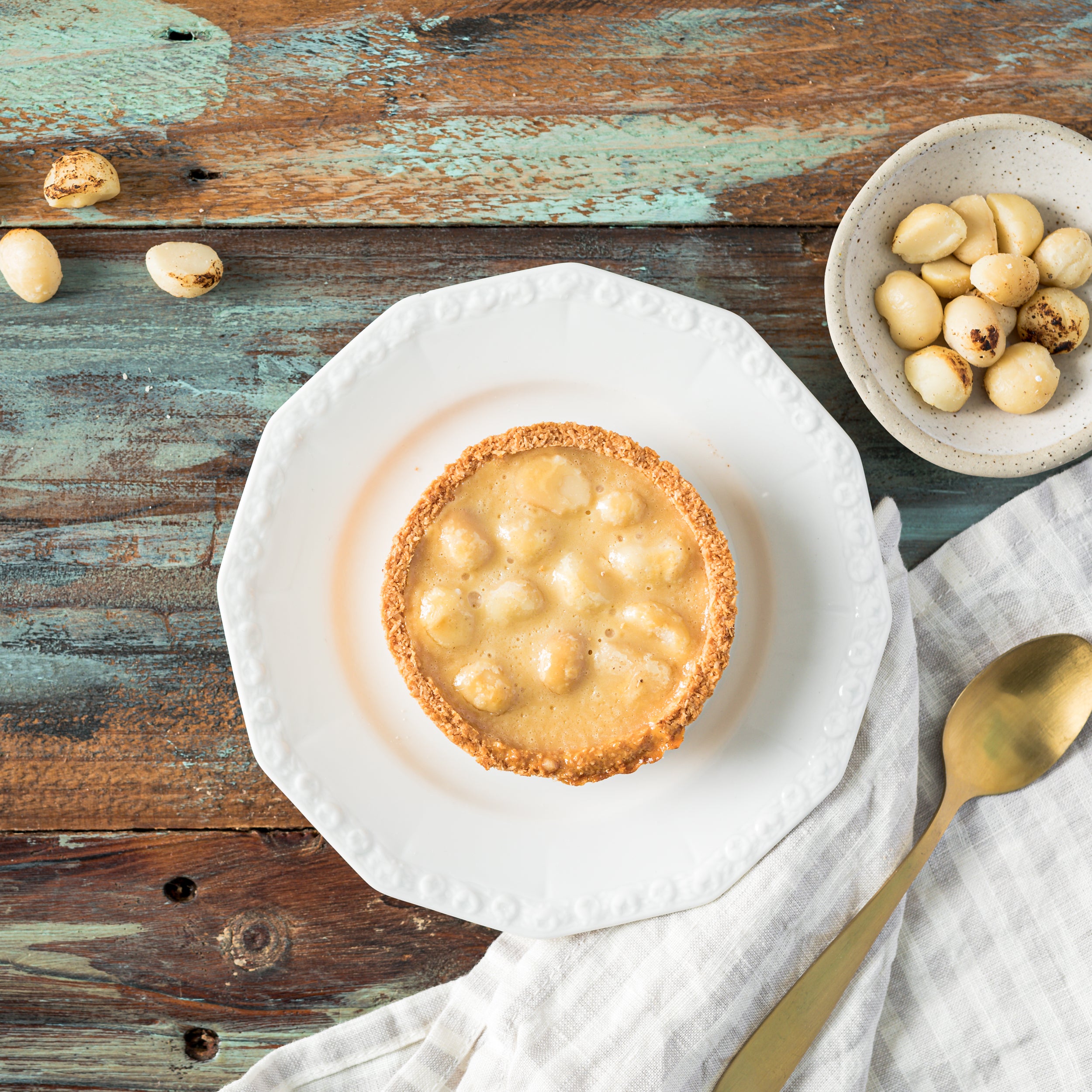 HMB GF Salted Caramel Macadamia Tarts Box of 12