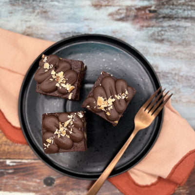 HMB GF Vegan Hazelnut Brownie Box of 12