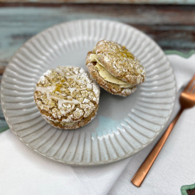 HMB GF Vegan Pistachio Cream Cookies x 12