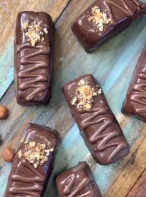 Hazelnut Brownie Bars (12 units GF Raw V)