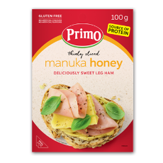 Primo Shaved Honey Ham 100g
