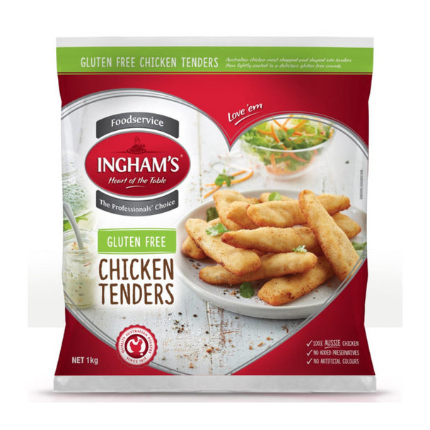 Inghams GF Chicken Breast Tenders 1kg