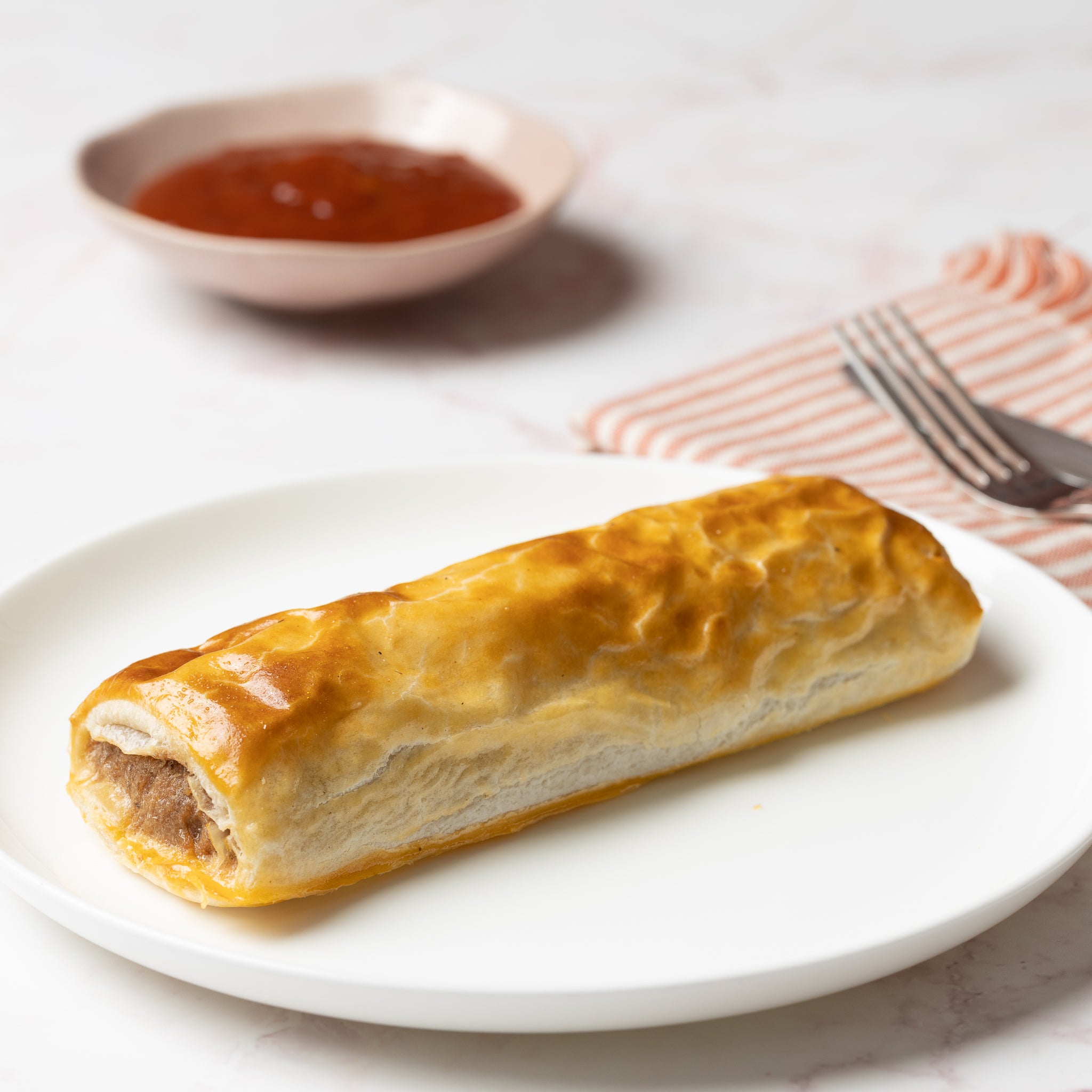 Ivan's Beef Sausage Rolls 180g (12)