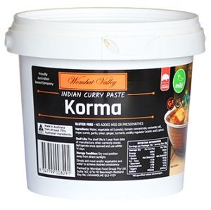 WV Korma Curry Paste 1kg