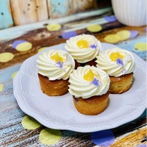 Lemon Blueberry Cakes (12 x Units GF DF)
