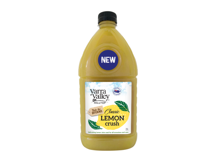 Yarra Valley Hilltop Classic Lemon Crush Juice 2L
