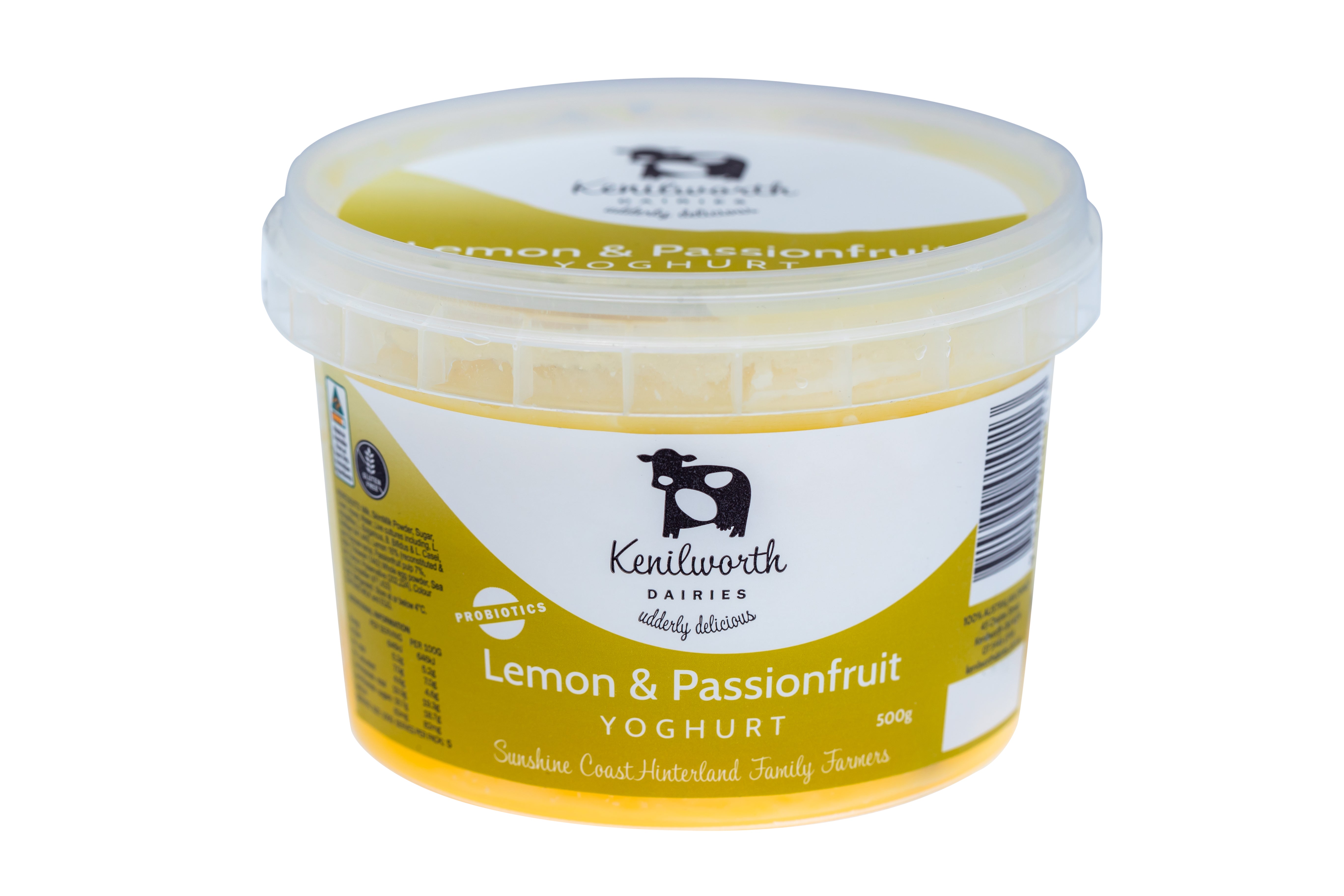 Kenilworth Lemon & Passionfruit Yoghurt (6 x 500g)