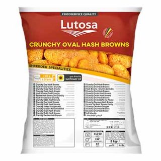 Lutosa Hash Brown Oval 2kg
