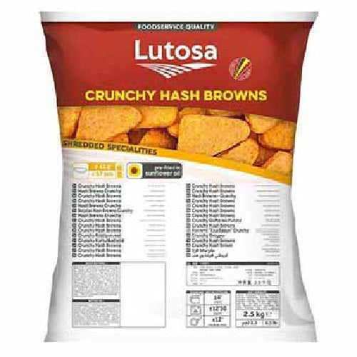 Lutosa Hash Brown Triangle 2.5kg