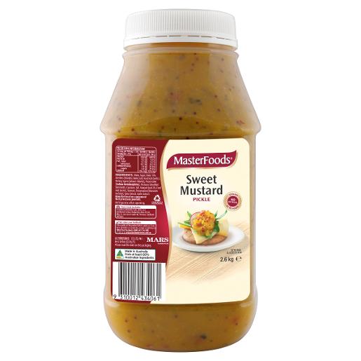 MasterFoods Sweet Mustard Pickles 2.6 kg