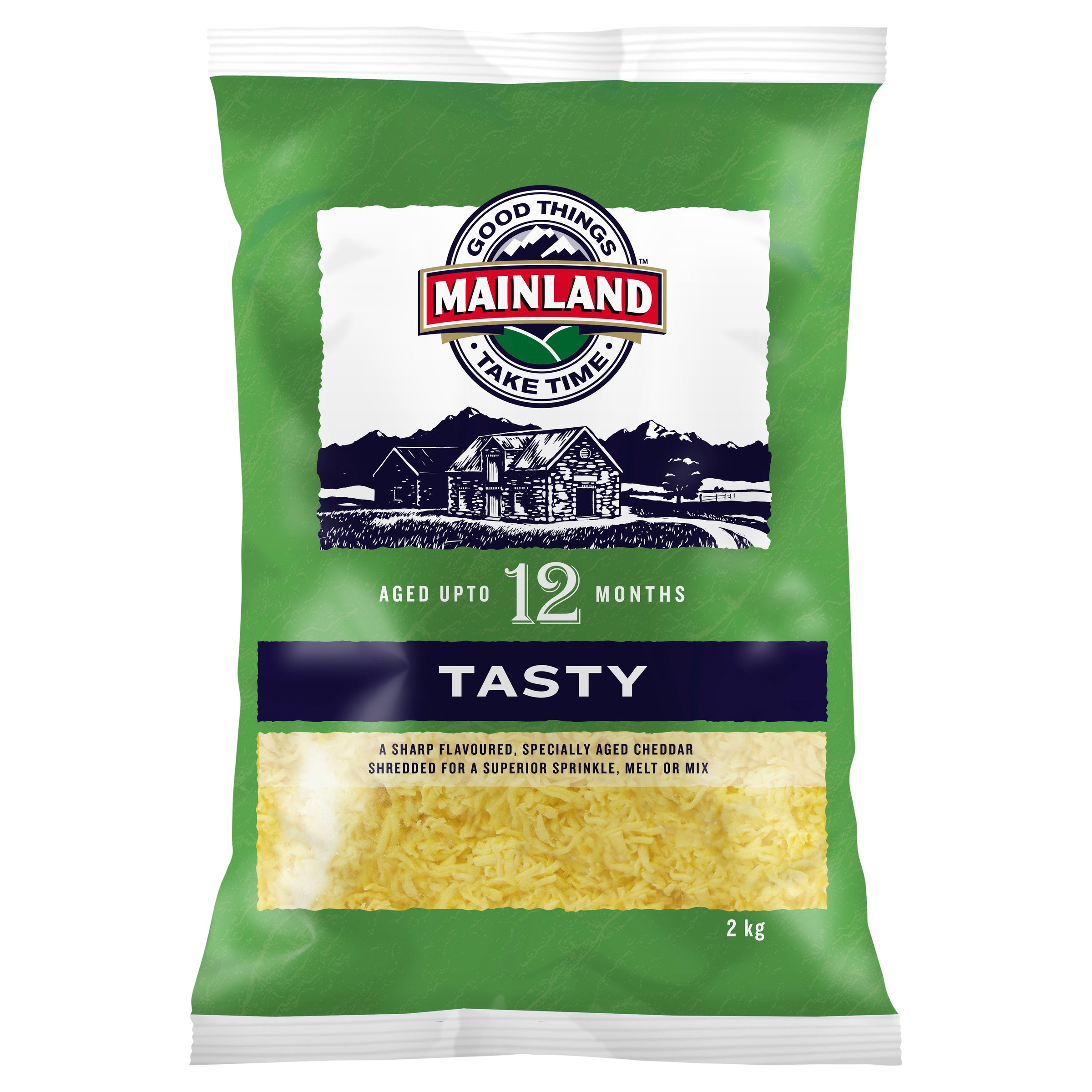 Mainland Shredded Cheddar 2kg