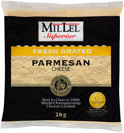 Mil Lel Parmesan Grated 2kg
