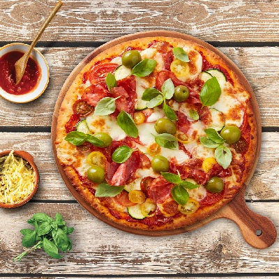Mission 7" Pizza Base (8 x 5 pack)