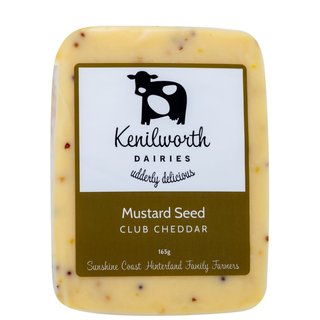 Kenilworth Mustard Seed Club Cheddar 165gm