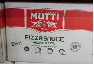 Mutti Pizza Sauce Aromatizzata Bag in Box (2*5kg)