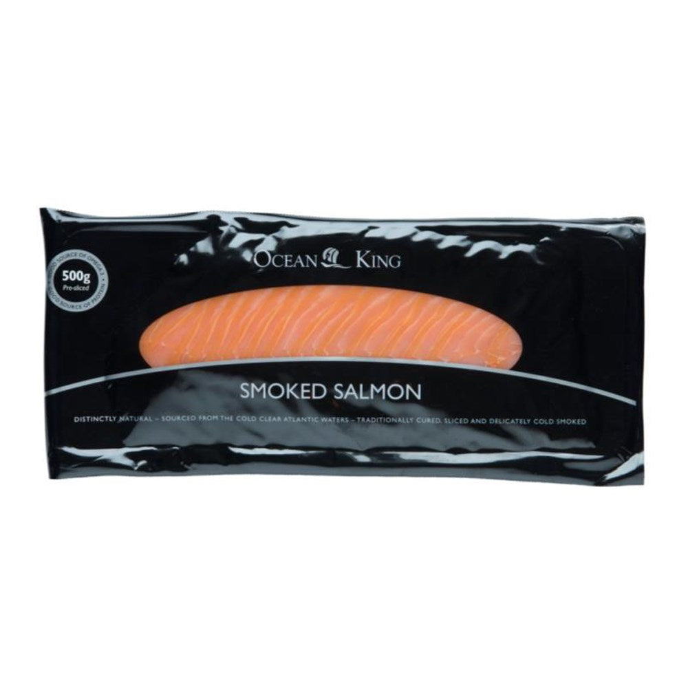 Norwegian Frozen Smoked Salmon 1kg