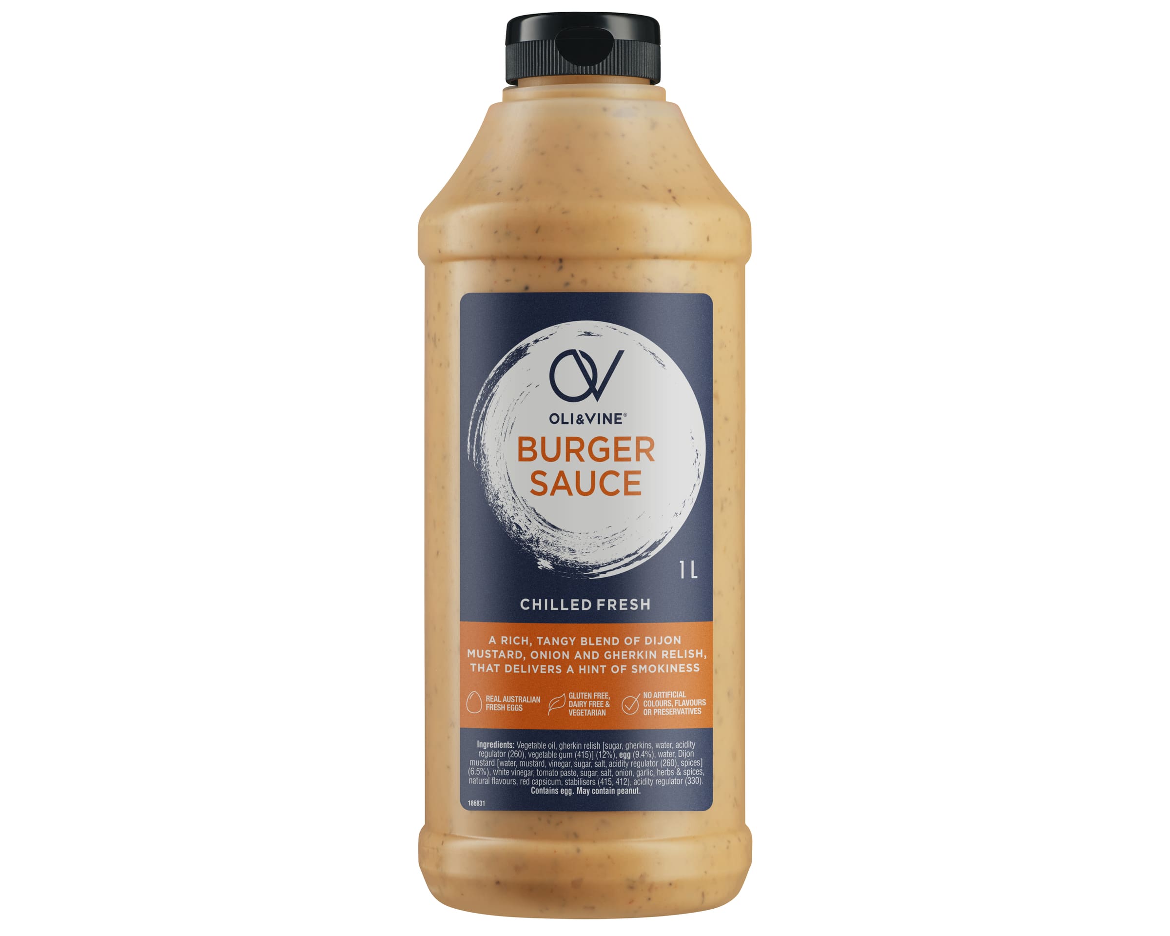 Oli & Vine Burger Sauce 1L