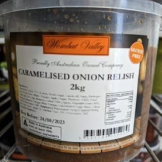 WV Caramelised Onion Relish 2kg