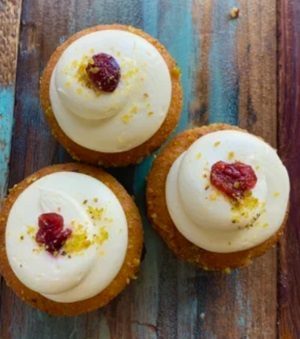 Orange Cranberry & Pistachio Cakes ( 12 units GF)
