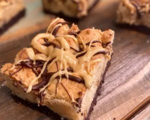 Peanut Butter Stuffed Cookie Stack (12