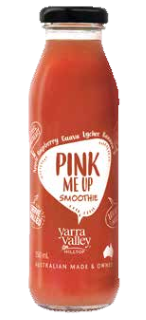 Yarra Valley Hilltop Pink Me Up Smoothie 12*350ml