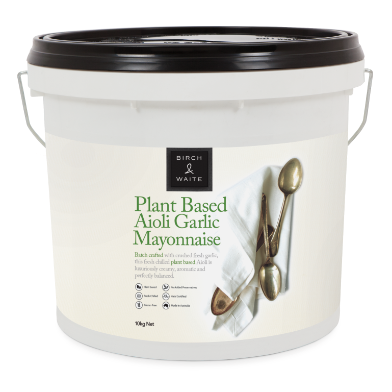 Birch and Waite Plant Based Aioli Garlic Mayonnaise 10kg